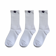 Load image into Gallery viewer, 3 Pack White Wolf Socks
