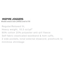Load image into Gallery viewer, Grey Inspire Joggers
